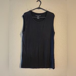 Majestic Filatures Deluxe Teeshirt Black Tank Top size 5